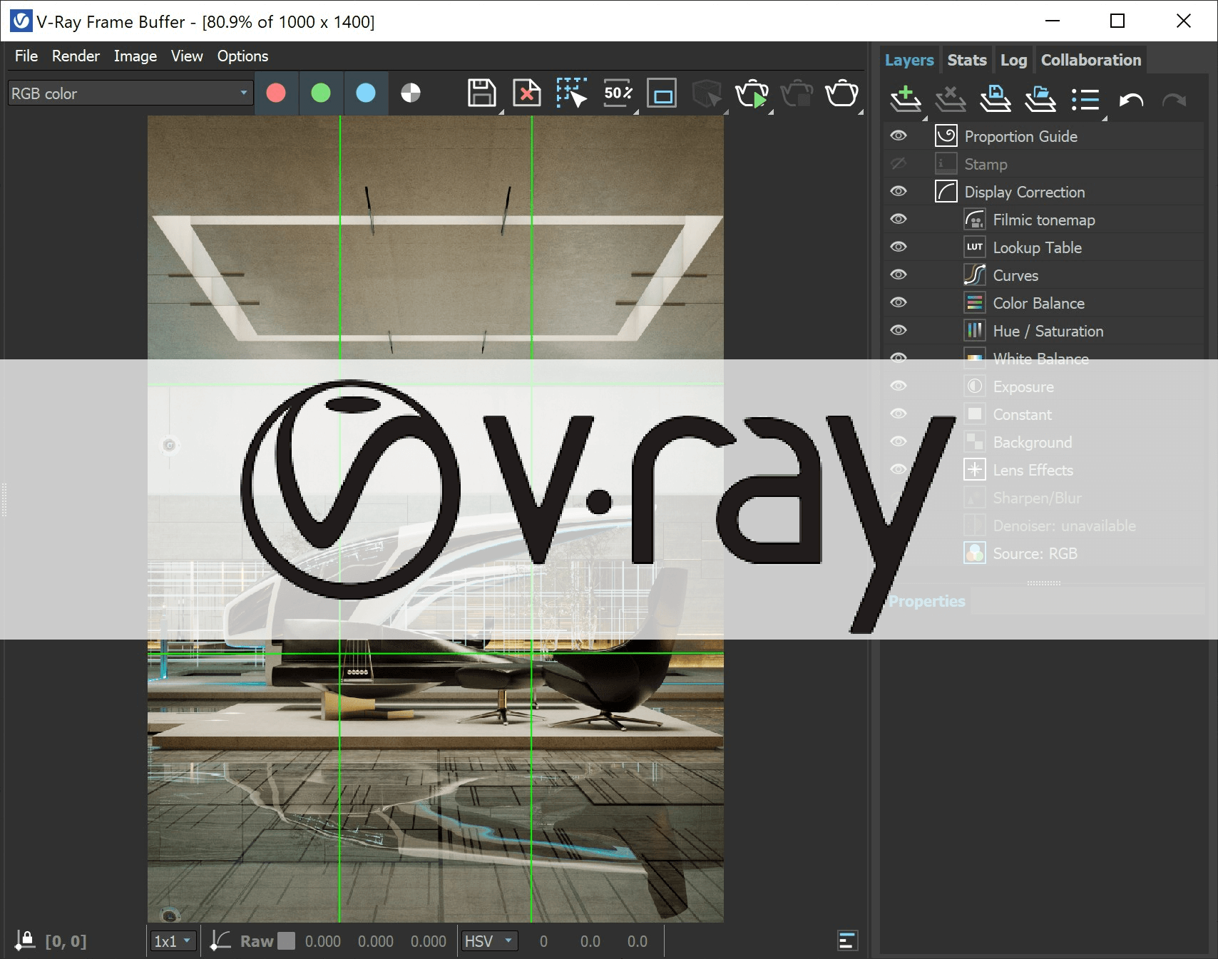 Formations V-Ray